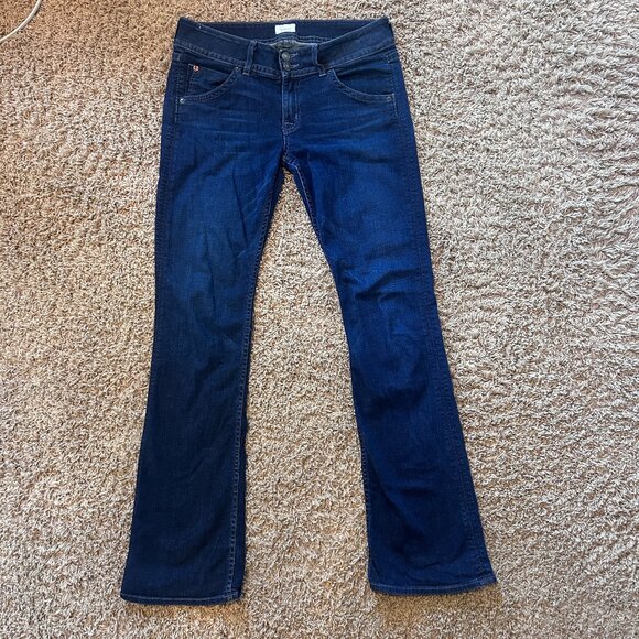 HUDSON Signature Bootcut Jeans in Women's Size 30 Classic Flap Pocket - Picture 1 of 6